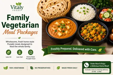 Family Vegetarian Meal Packages 1