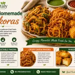 Fresh Homemade Pakoras