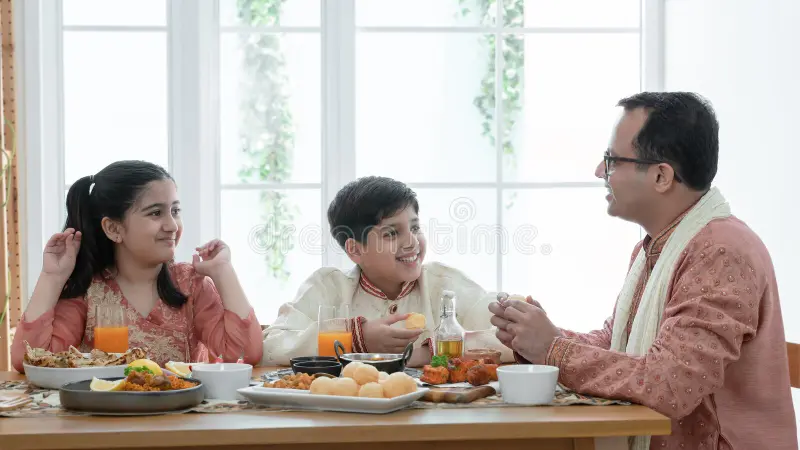 Family of 3 Dinner Package