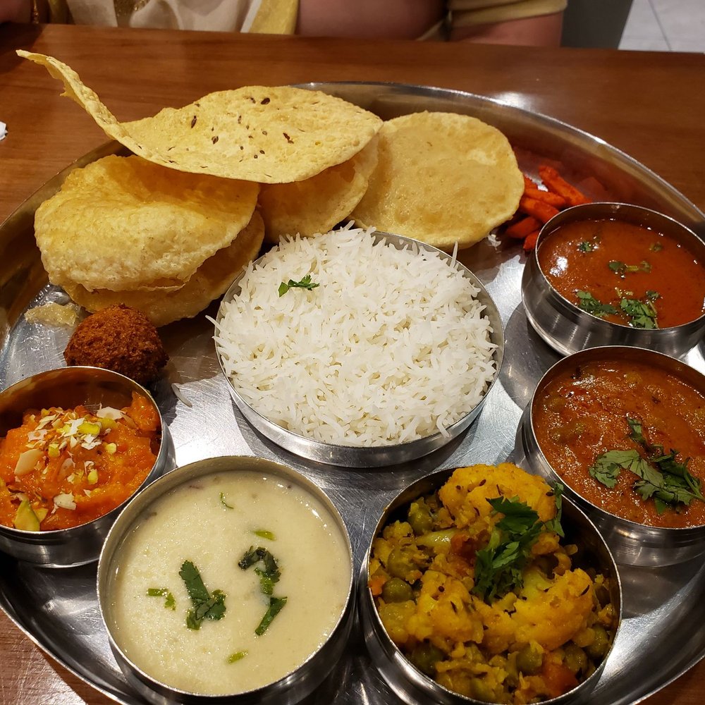 Fresh Jain Thali Meal