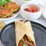 Vegetable Kebab Wrap